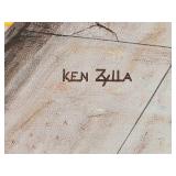 "Fort Ford & A Cord" Artwork Hand signed by Minnesota Artist "Ken Zylla"