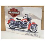 Harley Davidson Pressed Tin Sign