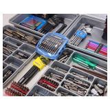 Large Assortment of Drill Accessories