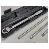 3/8" Drive Torque Wrench with Accessories