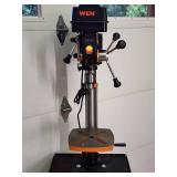 WEN Drill Press Mounted on a Rolling Base