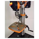 WEN Drill Press Mounted on a Rolling Base