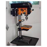 WEN Drill Press Mounted on a Rolling Base