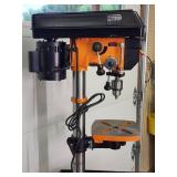 WEN Drill Press Mounted on a Rolling Base