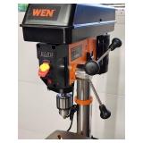 WEN Drill Press Mounted on a Rolling Base