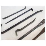 (6) Assorted Pry Bars