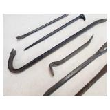 (6) Assorted Pry Bars