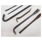 (6) Assorted Pry Bars