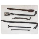 (6) Assorted Pry Bars