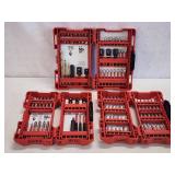 (3) Assorted Milwaukee Drill Bit Sets