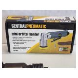 Central Pneumatic Mini Orbital Sander Air Tool and Air Chisel Tool
