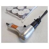 Central Pneumatic Mini Orbital Sander Air Tool and Air Chisel Tool