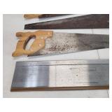 (4) Assorted Hand Saws