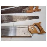 (4) Assorted Hand Saws