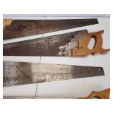 (4) Assorted Hand Saws