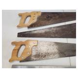 (4) Assorted Hand Saws