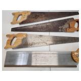 (4) Assorted Hand Saws