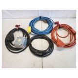 (4) Assorted Length Extension Cords