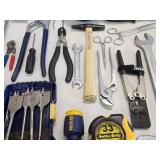 Large Assortment of Shop Hand Tools