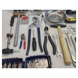 Large Assortment of Shop Hand Tools