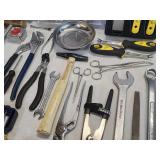 Large Assortment of Shop Hand Tools