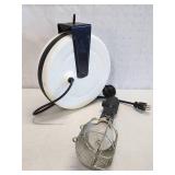 Retractable shop light Reel