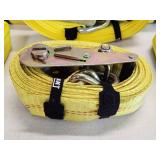 (4) Cargo Ratchet Straps