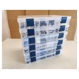 (6) Organizers with Assorted Hardware