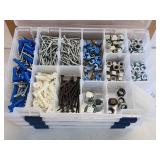 (6) Organizers with Assorted Hardware