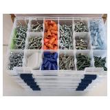 (6) Organizers with Assorted Hardware