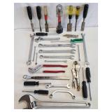 Assorted Shop Hand Tools