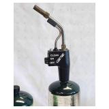 Small Propane Torch with Additional Tanks