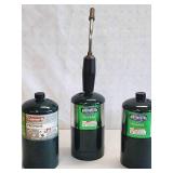Small Propane Torch with Additional Tanks