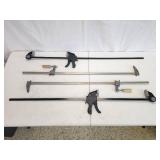 (4) Woodworking Clamps