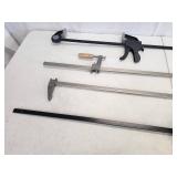 (4) Woodworking Clamps