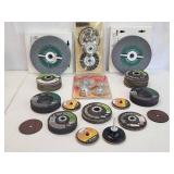 Large Assortment of Grinding Wheels and Cutoff Discs