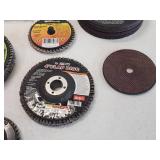 Large Assortment of Grinding Wheels and Cutoff Discs