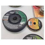 Large Assortment of Grinding Wheels and Cutoff Discs