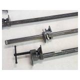 (4) Woodworking Pipe Clamps