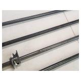 (4) Woodworking Pipe Clamps