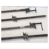 (4) Woodworking Pipe Clamps