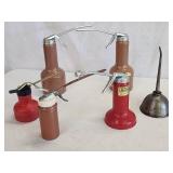 Assorted Oil Cans