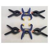 (6) Hand Clamps