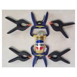 (6) Hand Clamps