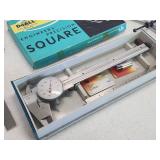 Assorted Mill Working Measuring Hand Tools