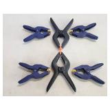 (6) Hand Clamps