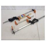 (3) Woodworking Clamps