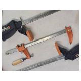(3) Woodworking Clamps