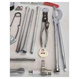 Assorted Mechanics Hand Tools