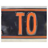 Harley Davidson Stamped Steel Metal Sign